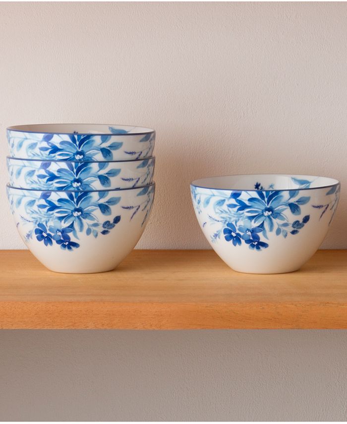 Noritake Blossom Road Cereal Bowls, Set of 4 Macy's