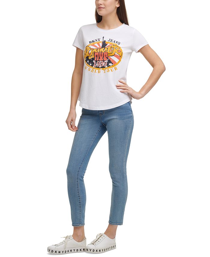 DKNY Jeans Logo Graphic T-Shirt - Macy's