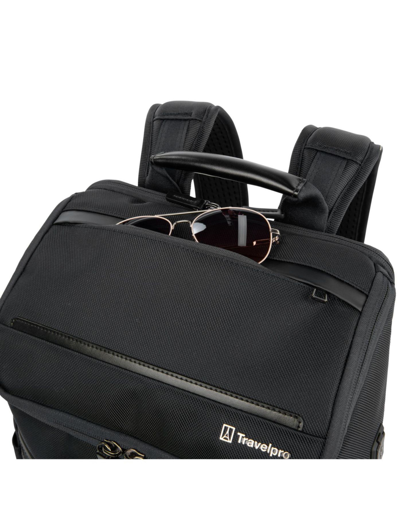 Рюкзак Travelpro Crew Executive Choice 3 Medium Top Load, цвет: Угольно-чёрный — фото 9