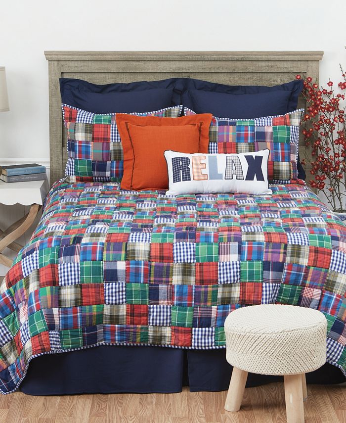 C&F Home Madras Plaid Twin Quilt Macy's