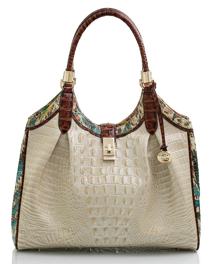Brahmin Celia Leather Satchel Macy's