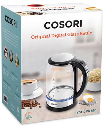 Cosori Original Digital 1.8-Qt. Electric Glass Kettle - Macy's