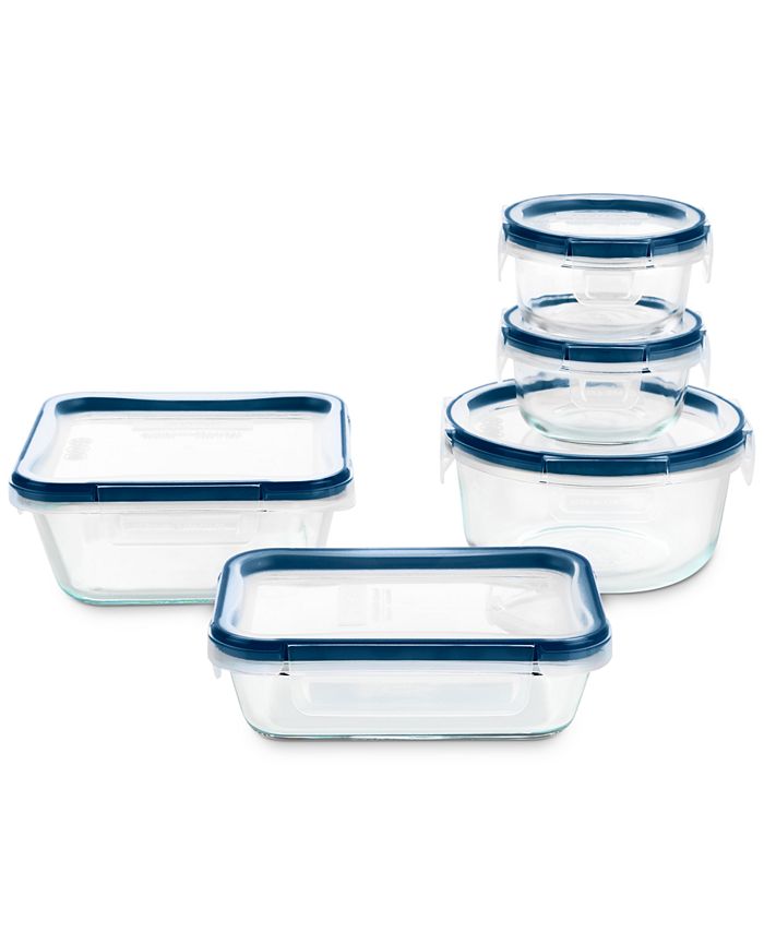 Pyrex 22 Piece Food Storage Container Set, Created for Macy's
