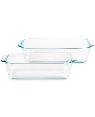 Pyrex Deep Baking Dishes, Set of 2 - Macy's