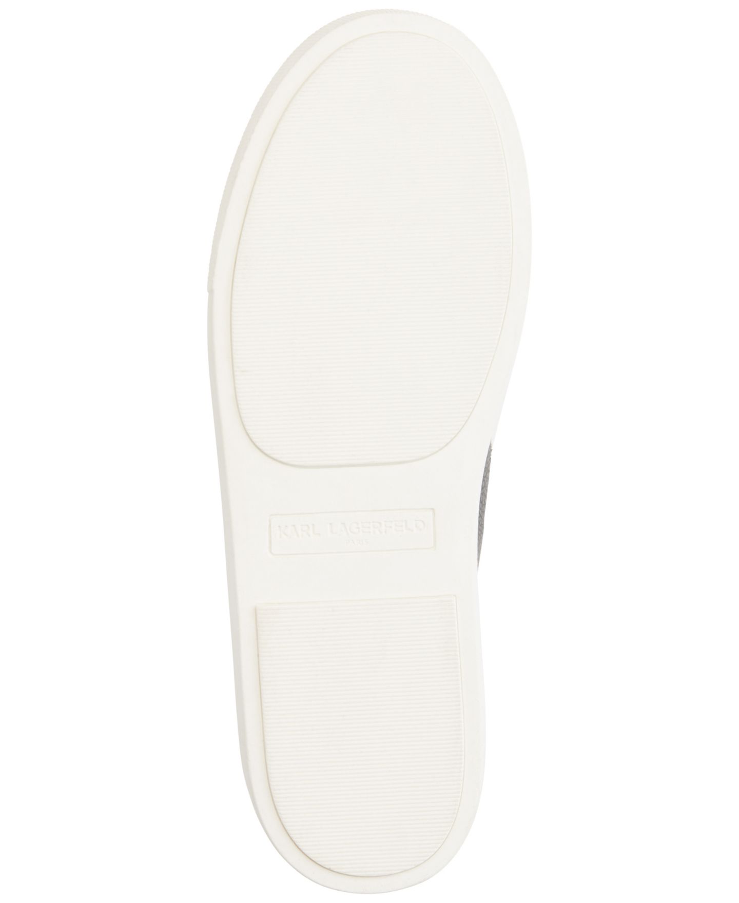 Женские кроссовки KARL LAGERFELD PARIS Cate Pins Lace-Up, цвет: Чёрный — фото 5
