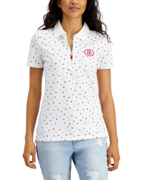 Tommy Hilfiger Zip-Up Polo Shirt