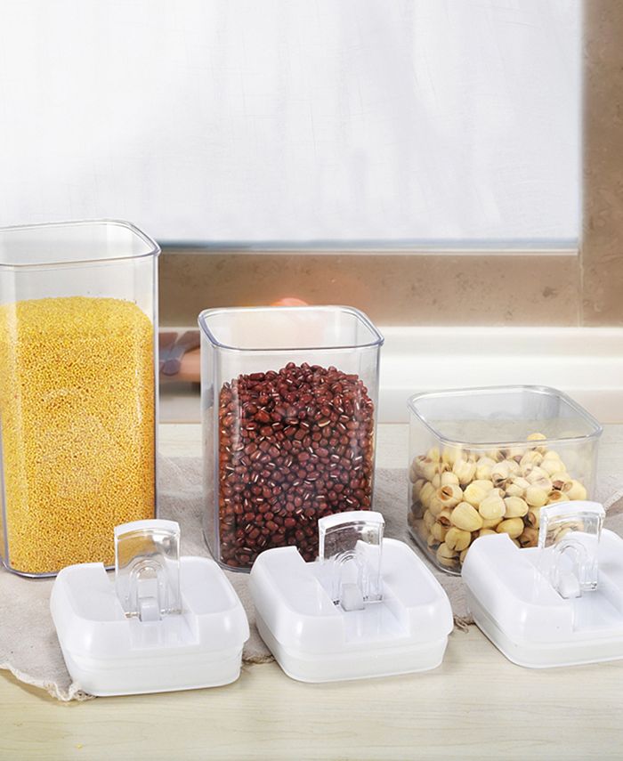 Cheer Collection Food Storage Container, Set of 7 Macy's