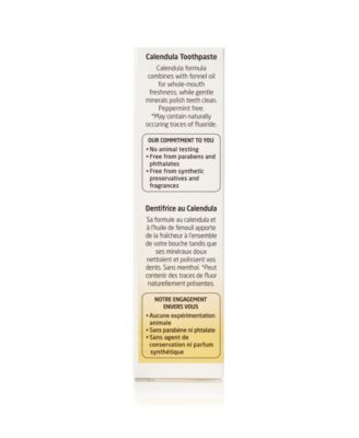 Calendula Toothpaste, 2.5 oz