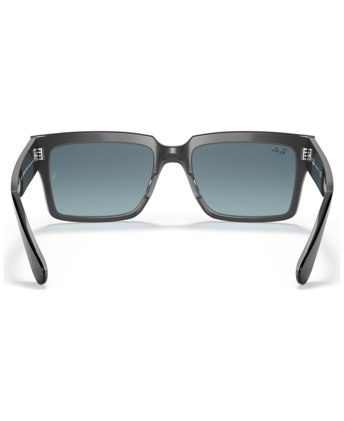 Ray Ban Unisex Inverness Sunglasses, Rb2191 54 In Black On Transparent,blu Gradient