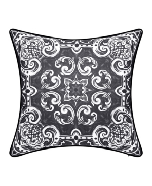 Shop Ediehome Alhambra Decorative Pillow, 20 X 20 In Black