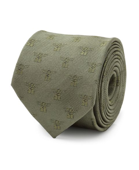 Мужские галстуки Star Wars The Child Sage Tie, цвет: Зелёный