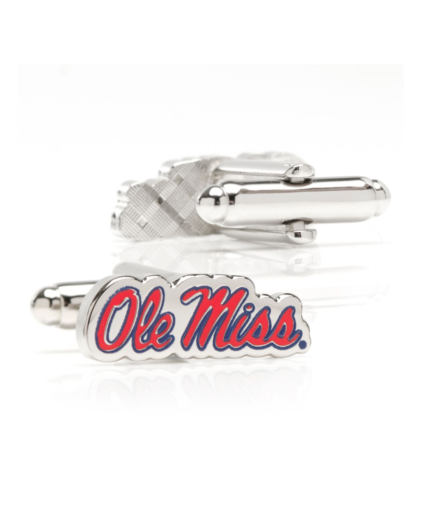 Мужские запонки NCAA Ole Miss University Rebels Cufflinks — фото 1