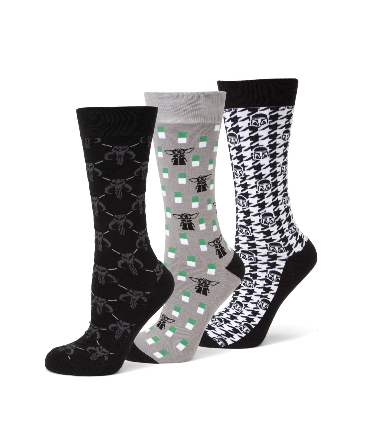 Men's The Mandalorian Socks Gift Set, Pack of 3 - Multi