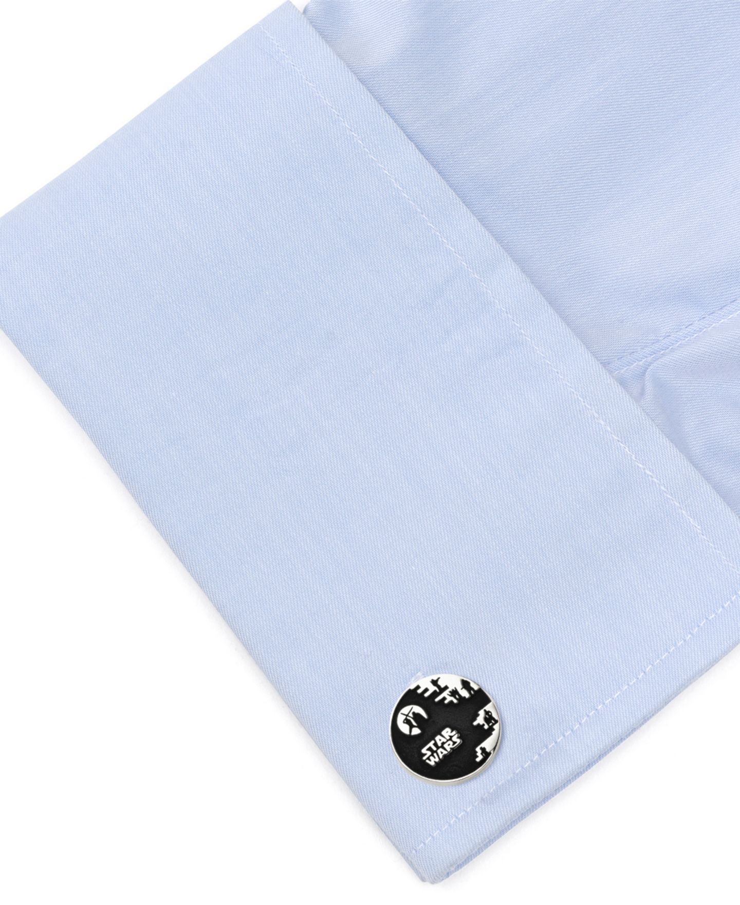 Мужские запонки Star Wars Death Star Icon Cufflinks — фото 3