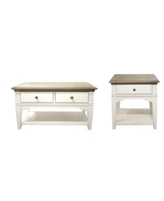 Myra Small Leg Cocktail Table and Leg End Table Set