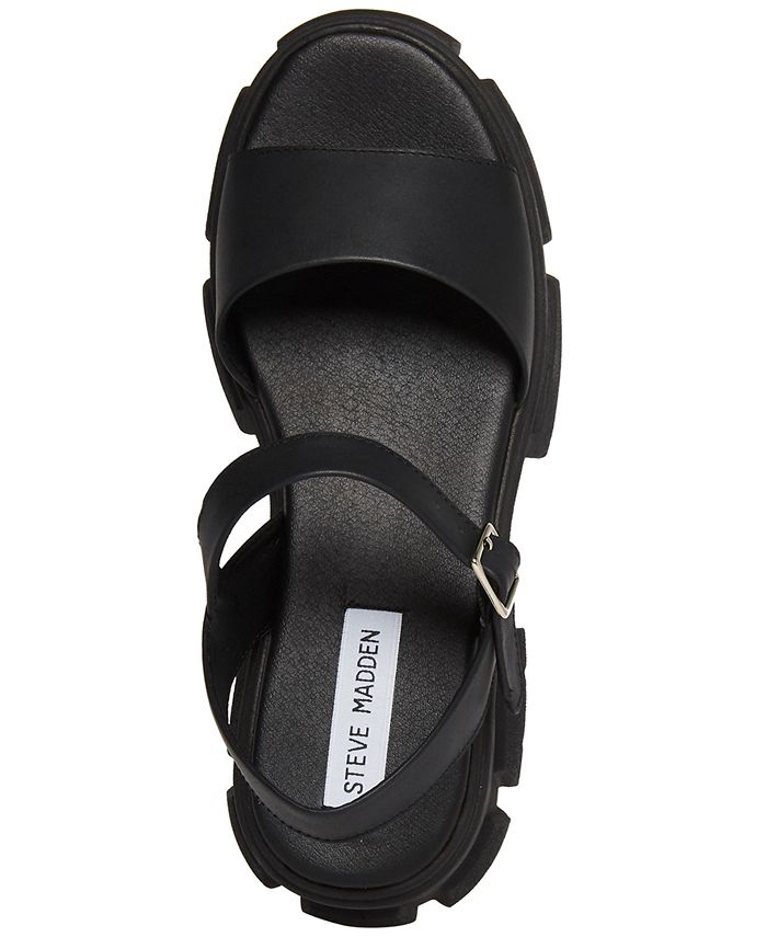 steve madden tazia mega lug sandals
