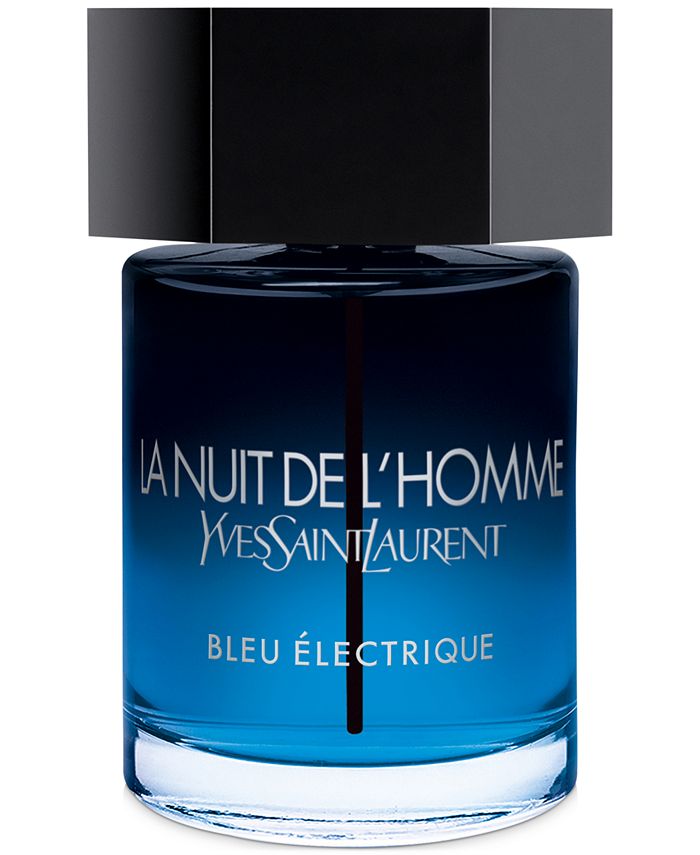 Yves Saint Laurent Men S La Nuit De L Homme Bleu Electrique Eau De Toilette Spray 2 Oz Reviews Perfume Beauty Macy S