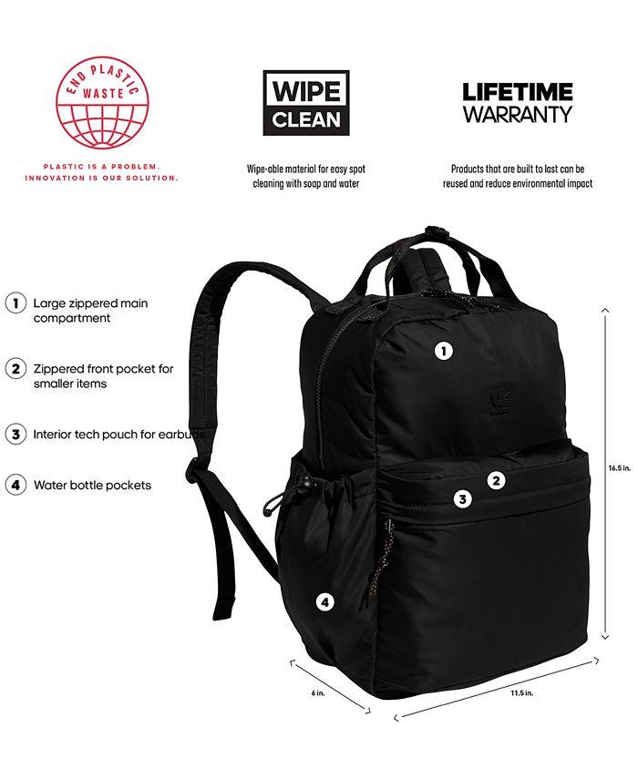 adidas macro backpack beige