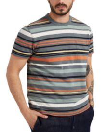 Men's Stripe Pocket T-Shirt  