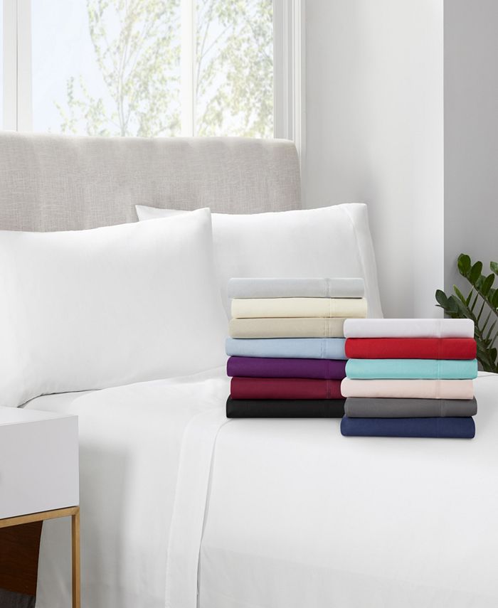 Serta Simply Clean Sheet Set, King Macy's