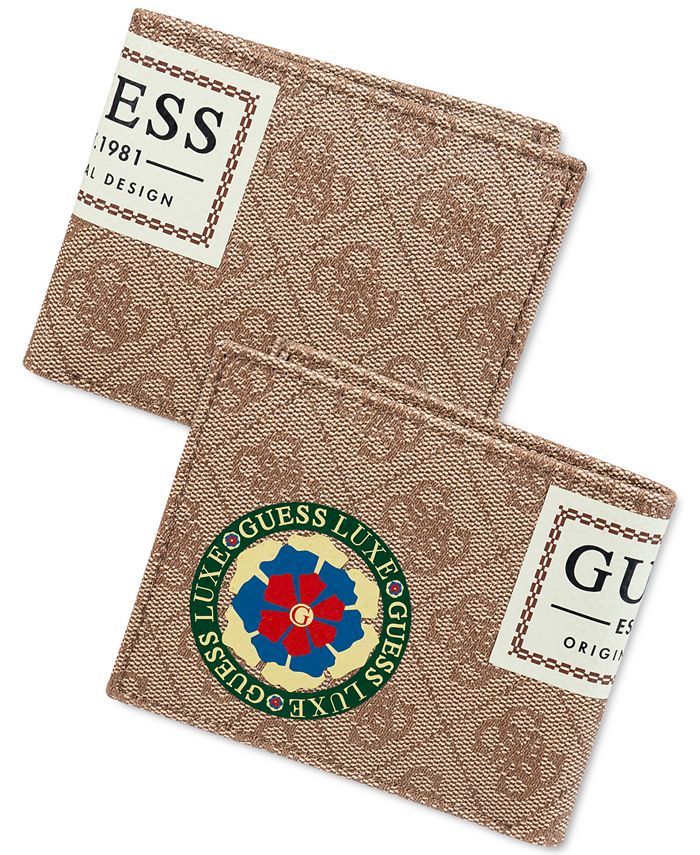 GUESS Men's RFID QuatroG Bifold Wallet Macy's