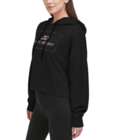 Sport Women's Cotton Rhinestone Graphic Hoodie