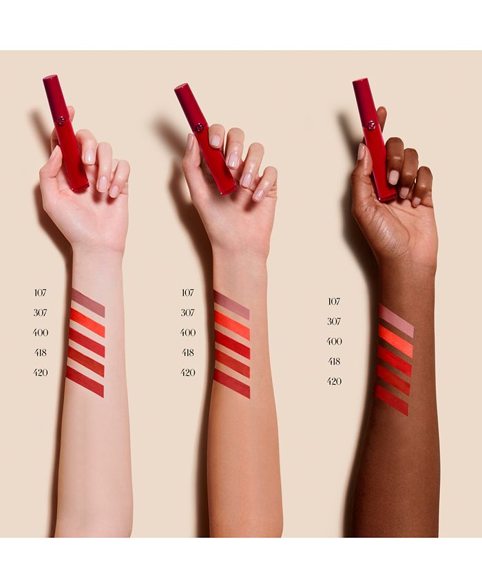 Giorgio Armani Lip Maestro Liquid Matte Lipstick & Reviews - Skin Care - Beauty - Macy's