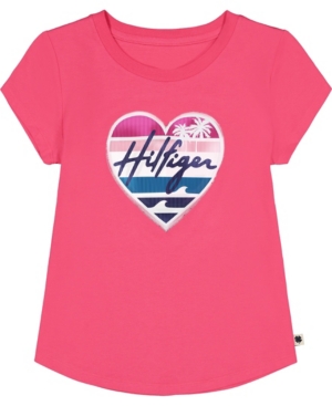 Tommy Hilfiger Little Girls Heart T-shirt