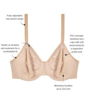 Visual Effects Minimizer Bra 857210, Up To I Cup