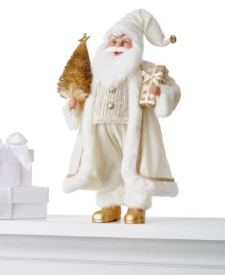 Santa with Tree Figurine, Created for Macy's
