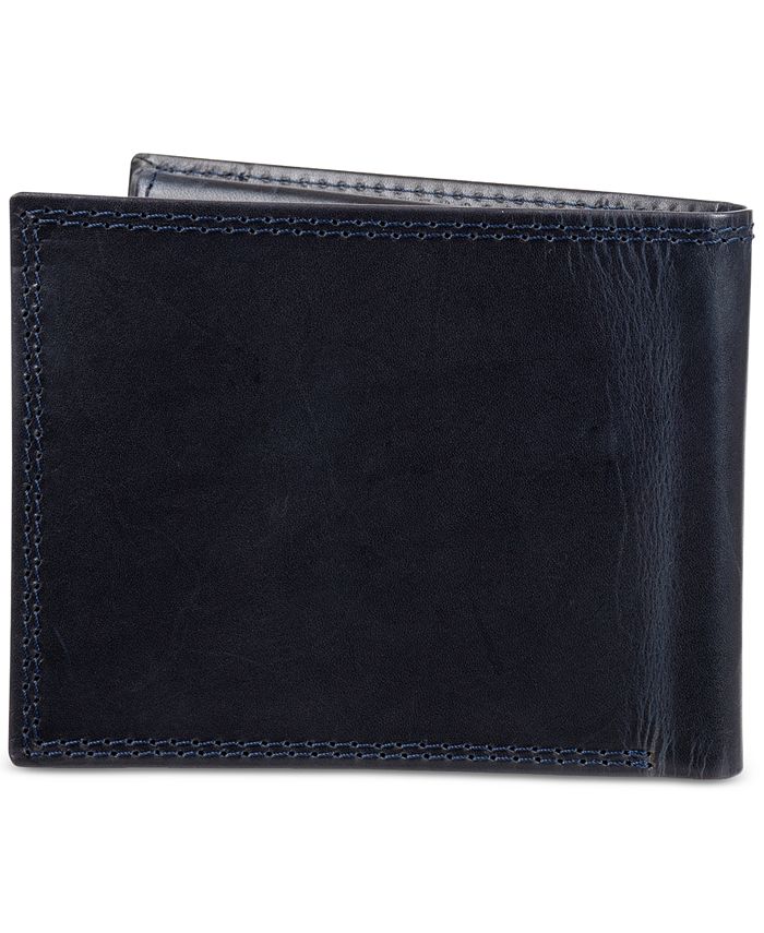 Tommy Hilfiger Men's Edisto Bi-Fold RFID Passcase Wallet - Macy's