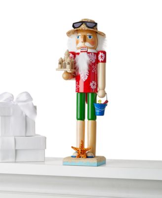 Holiday Lane 15" Beach Nutcracker, Created for Macy's