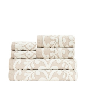 Caro Home Emma 6 Piece Towel Set Bedding