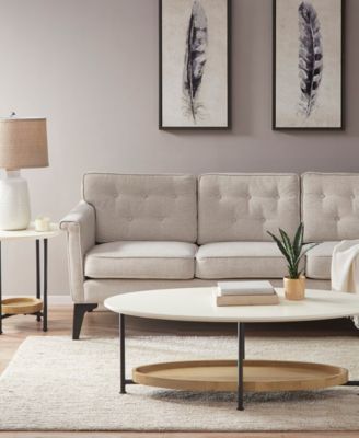 Beaumont 2 Tier Oval Coffee Table