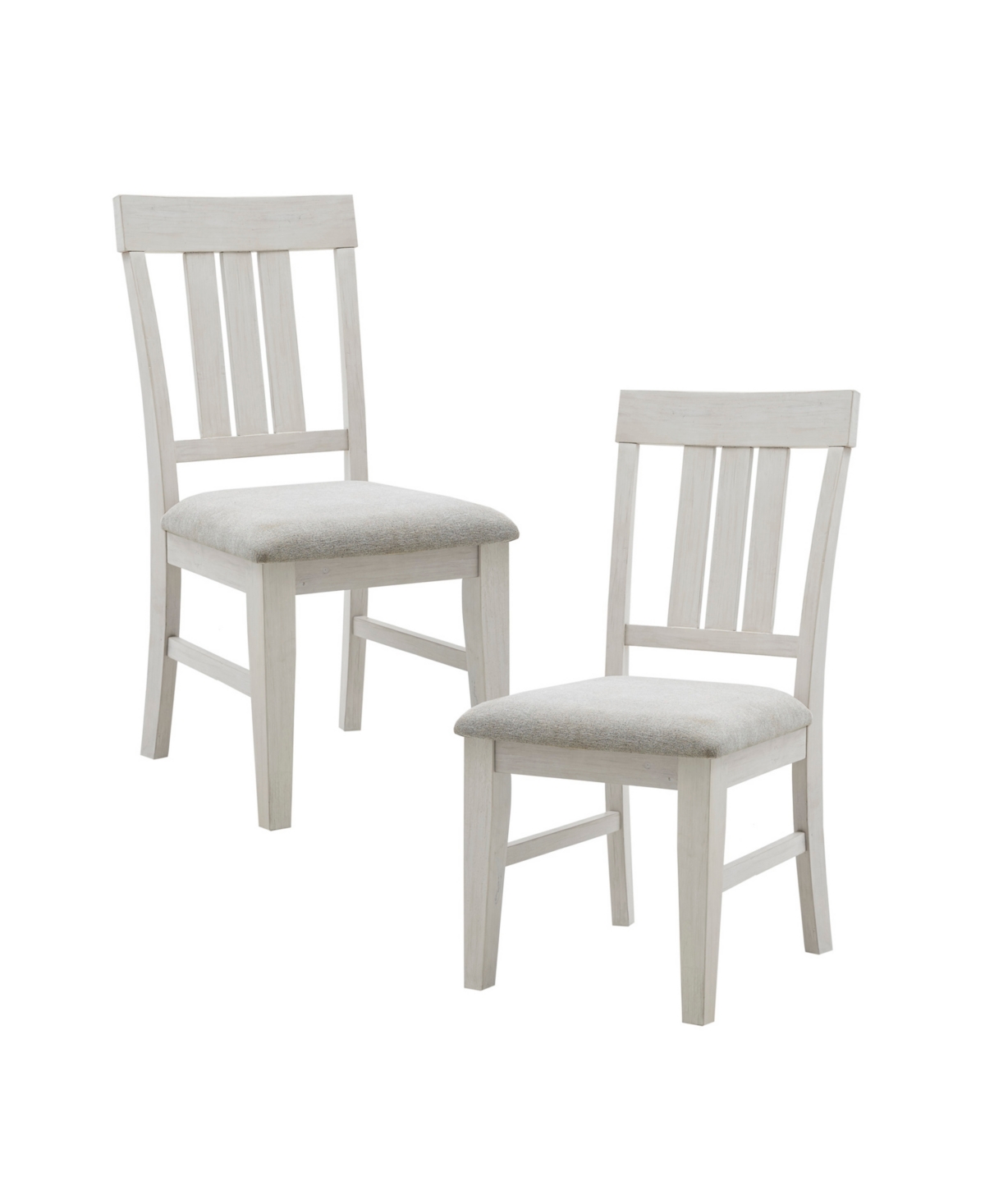 Shop Ink+ivy Sonoma Dining Side Chair, Set Of 2 In Reclaimed White