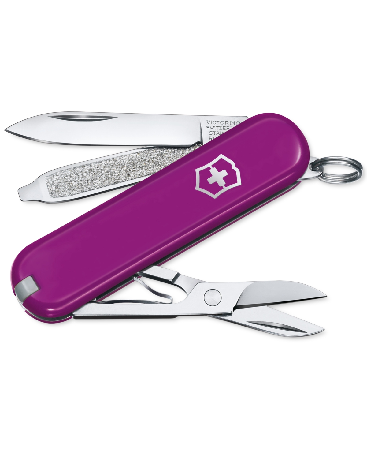 Victorinox Swiss Army Classic Sd Pocketknife, Tasty Grape In Purple