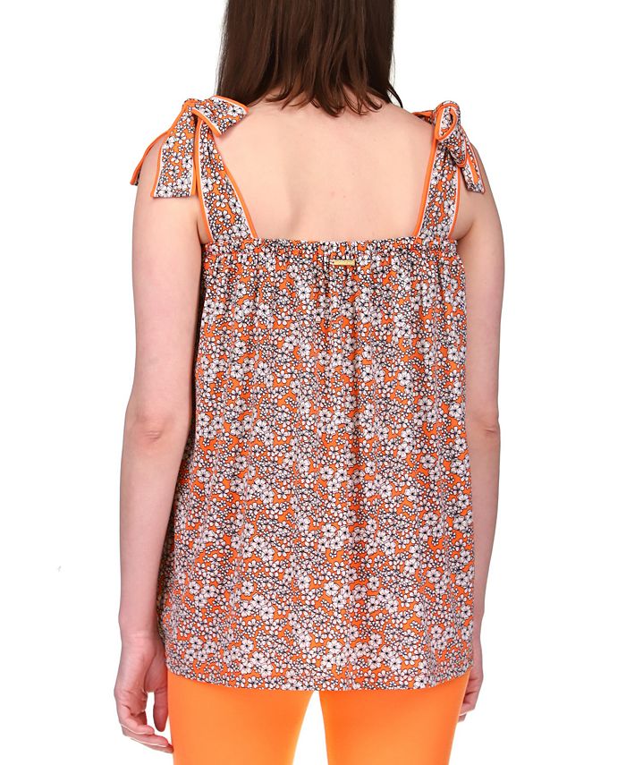 Michael Kors Floral Tank Top Macy's
