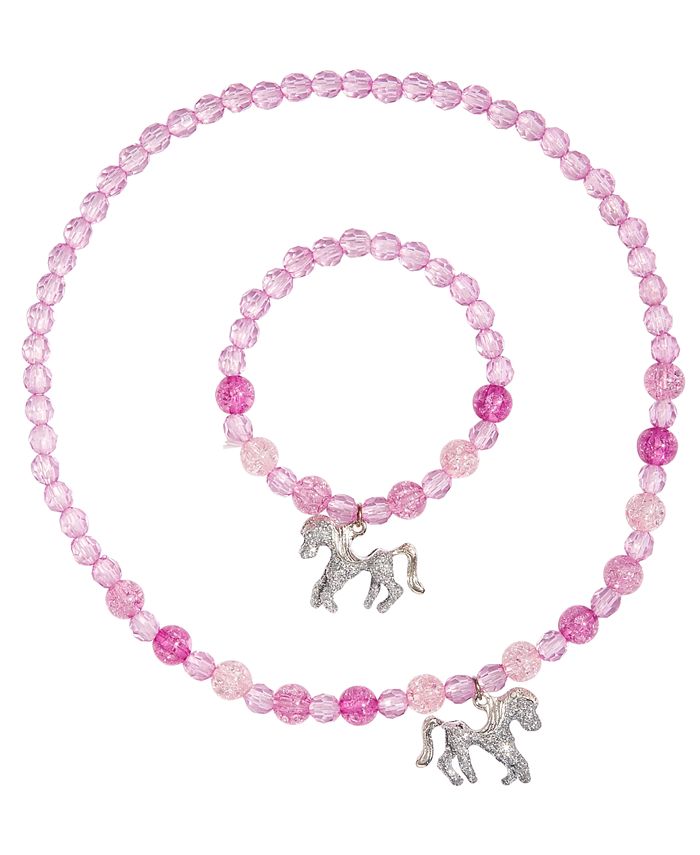 On the Verge Little Girls Bead & Unicorn Necklace Macy's