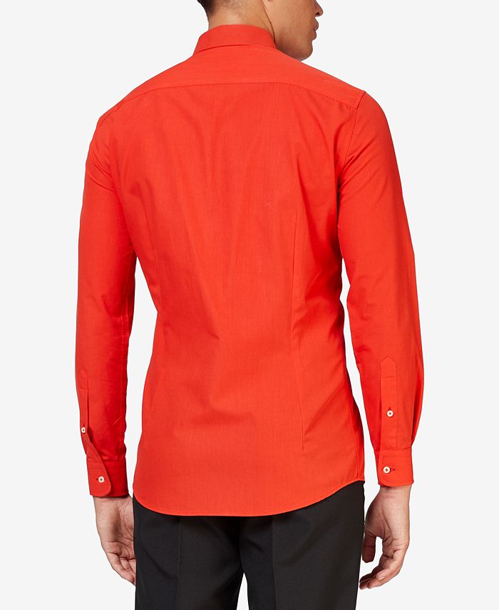 OppoSuits Men's Red Devil Solid Color Shirt - Macy's