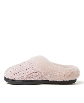 Women's claire marled chenille knit clog slipper outlet