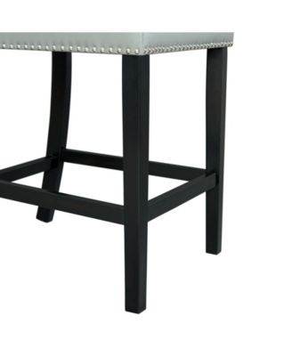 Pia Faux Leather Counter Height Side Chair Set