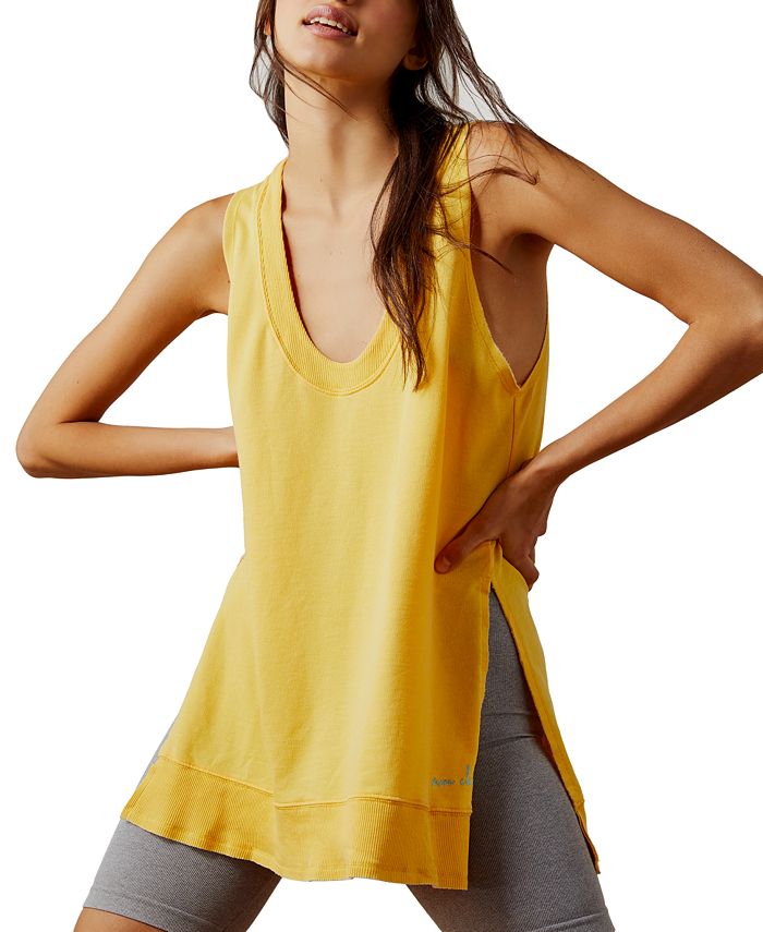 Side slit tank top clearance