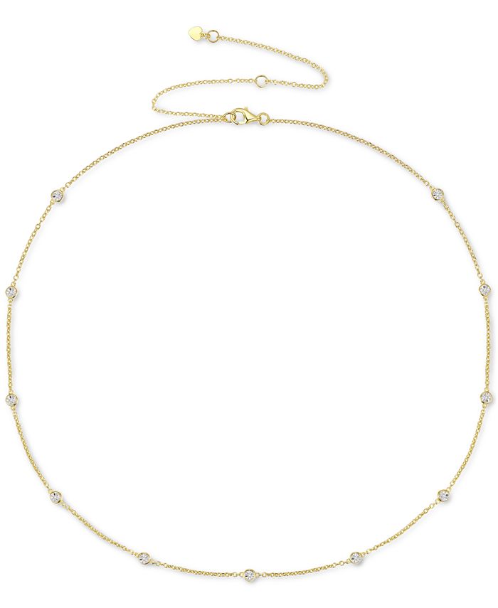 Macy's Cuban Link 26 Chain Necklace in Sterling Silver - Macy's