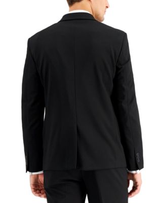 macy's black suit jacket