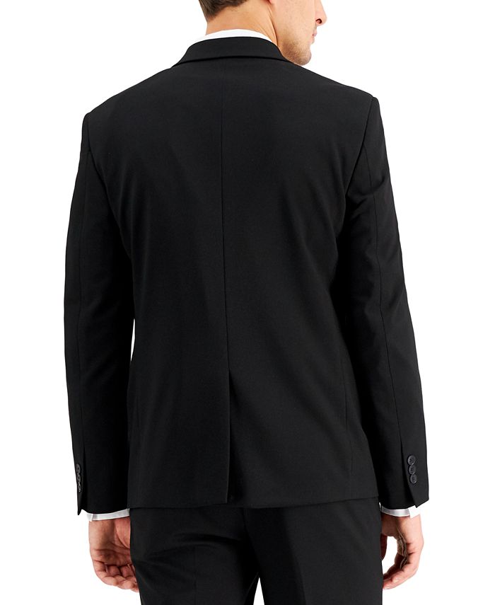 INC International Concepts Men's Slim-Fit Black Solid Suit Jacket ...
