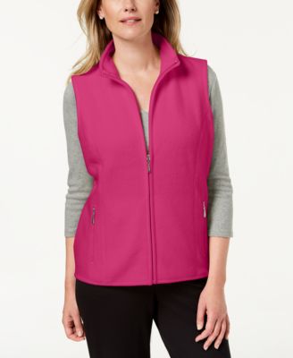 karen scott fleece vest