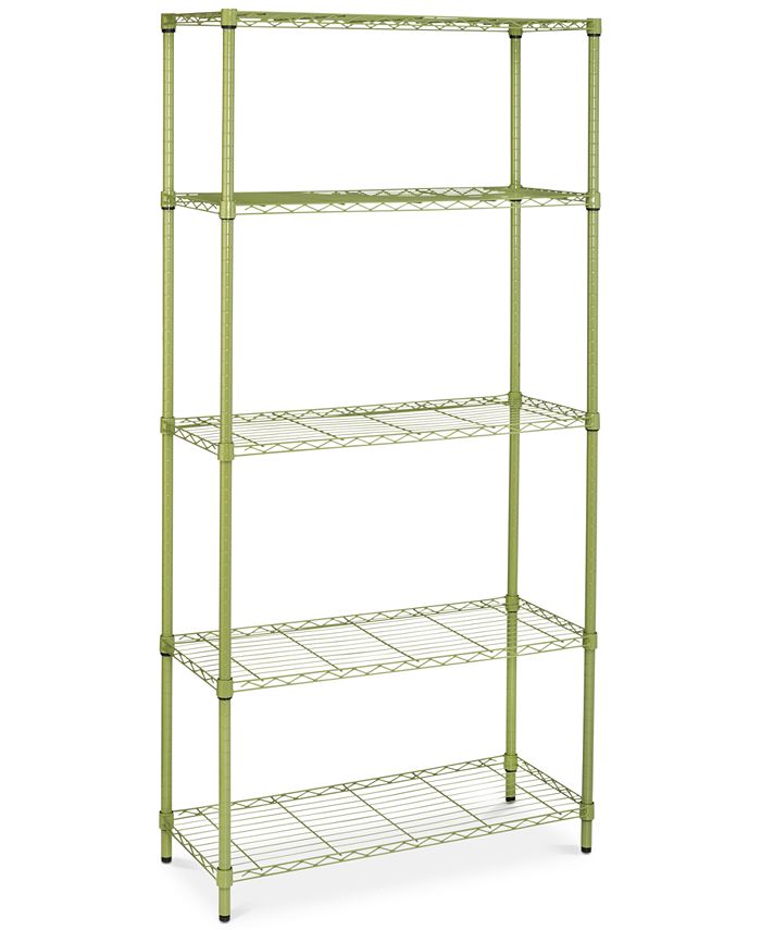 Honey Can Do HeavyDuty 5Tier Adjustable Storage Shelving Unit Macy's
