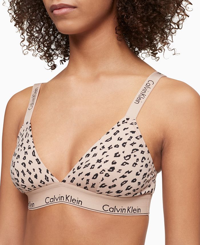 Calvin Klein Womens One Cotton Unlined Bralette : : Clothing,  Shoes & Accessories