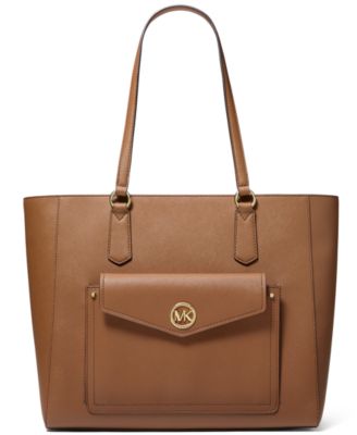 michael kors tote bag with front pocket