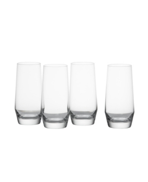 Schott Zwiesel Pure Longdrink 18.3oz Set Of 4 In Clear